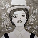 Proyecto: Introducción a la ilustración con tinta china . % Elena Pellicer tarafından hazırlanan Geleneksel illüstras, Ve on projesi - 02.04.2018