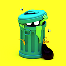 TRASH. Un projet de 3D, Direction artistique, Conception de personnages et Illustration traditionnelle de Antonio Hitos - 07.02.2018