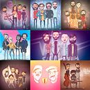 DIBUJIS MUSICALES by patri sino Ein Projekt aus dem Bereich Traditionelle Illustration von PATRICIA SINOBAS - 08.02.2018
