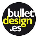 Creación de página web, mantenimiento y elementos de contenido visual para la agencia de diseño Bullet Design.. Graphic Design, Web Design, and Photograph project by Lidia Ladera - 02.02.2017