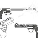 Revolver. Un proyecto de Ilustración vectorial y Diseño gráfico de Mora Adrico - 09.02.2018