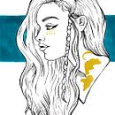 Rotulador y tinta. Projekt z dziedziny Trad, c i jna ilustracja użytkownika Rebeca Rey - 05.10.2017