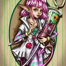 Evil Nurse_ Character . Character Design project by Marta González Liñán - 02.14.2018