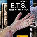 Publicidad contra las E.T.S.. Un projet de Direction artistique, Design , Conception d'affiches , et Design graphique de Arturo Alonso - 14.02.2018