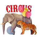 Mi Proyecto del curso: Ilustración digital con lápices de colores . Circus. Ilustração tradicional, Artes plásticas, Direção de arte, Design, e Design de personagens projeto de Andrea García Navarro - 15.02.2018