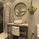 BAÑO PARTICULAR. Un proyecto de 3D, Arquitectura interior, Diseño de iluminación, Diseño de interiores, Diseño y creación de muebles					 de Soledad Durán - 27.02.2018