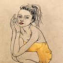 Kawhia. Traditional illustration project by elena macías - 11.17.2017