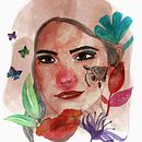 Mi Proyecto del curso: Retrato ilustrado en acuarela. Un proyecto de Ilustración tradicional de Clàudia Piquer Casajuana - 27.02.2018