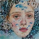 proyecto buceo 2018 . Een project van  Beeldende kunst, Traditionele illustratie y Sieradenontwerp van Eriko Fukuda - 01.03.2018