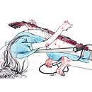 Teri Gender B.. Fine Arts, Traditional illustration, and Music project by elena macías - 11.23.2017
