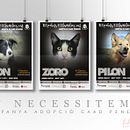 Campanya publicitària d'adopció animals. Un progetto di Graphic design e Pubblicità di Montse Sala - 06.03.2018