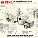 L'ART EN L'EXILI. Traditional illustration & Infographics project by Jose Blasco Pitarch - 03.07.2018