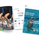 Dossier Corporativo Club Natació L'Hospitalet. Art Direction, Design, Editorial Design, and Graphic Design project by Emili Biel - 03.07.2018