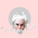 DÍAS Y FLORES Homenaje al día de la mujer. Direção de arte, Design, Design gráfico, Ilustração tradicional, e Pintura projeto de Erick Aguilera - 08.03.2018