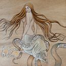 Mermaid II. Fine Arts project by Leyre Núñez - 03.09.2018