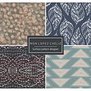Pattern Design. Design, Pattern Design, Graphic Design, Traditional illustration, and Vector Illustration project by Mon Lopez Cheliz - 03.13.2018