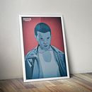 Diseño de póster sobre la serie Stranger Things. Un proyecto de Diseño, Diseño gráfico, Ilustración tradicional e Ilustración vectorial de Javi Rodríguez - 15.03.2018