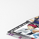 Kuroko no stickers. Een project van  Br, ing en identiteit, Redactioneel ontwerp y Grafisch ontwerp van Marco Tejada Paz - 17.03.2018