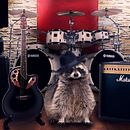 Mi Proyecto del curso: Matte Painting: raccoon world. Un proyecto de Retoque fotográfico de Karina Ramos Venegas - 25.07.2018