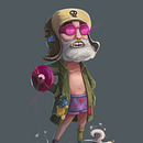 Camionero - Character desing. Un proyecto de Ilustración tradicional de pablodeiver - 20.03.2018