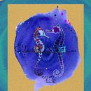 Design for CD and Website of "Elles et Louis" Ein Projekt aus dem Bereich Kalligrafie, Collage, Design, Webdesign, Traditionelle Illustration und Malerei von annika gemlau - 12.01.2018