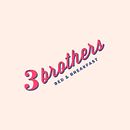 3 Brothers - Bed and Breakfast. Br e ing e Identidade projeto de Caesar Diaz - 01.07.2017
