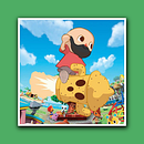 Alvaro Crossing . % Jaime Mendiola tarafından hazırlanan Vektör İllüstras, Ve onu projesi - 03.23.2018