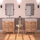 Baño. Un proyecto de 3D, Arquitectura, Arquitectura interior, Diseño de interiores, Diseño y creación de muebles					 de Ramón Guerra Marcos - 23.03.2018
