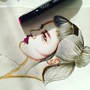 ilustración de moda . Un proyecto de Ilustración tradicional de Mariana Soto - 23.03.2018