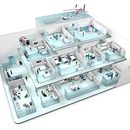 Mapa y escenarios 3D para web Insanex. 3D projeto de Xavi Serra - 25.03.2018