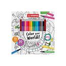 Color your World!. Traditional illustration project by Marina Lezcano - 01.07.2016