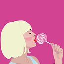 Dulces como el candy Ein Projekt aus dem Bereich Urban Art, Bildende Künste, Collage, Comic, Design, Design von Figuren, Grafikdesign, Traditionelle Illustration und Vektorillustration von Neus Cuadrado Garcia - 27.03.2018