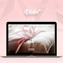 Violet. Web Design projeto de Derck Michel - 27.03.2018