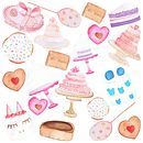 Roll Up para Cake shop . Un progetto di Pattern design di Natalie Gomez Yanci - 05.04.2018
