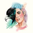 Retrato en Acuarela. Traditional illustration project by Diego de Caxias - 04.07.2018