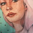 Mi Proyecto del curso: Retrato ilustrado en acuarela . Seni Rupa proyek oleh beatrizserranopuertollano - 04.08.2018