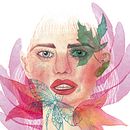 Mi Proyecto del curso: Retrato ilustrado en acuarela. Projekt z dziedziny Trad, c i jna ilustracja użytkownika Brenda Barrios García - 09.04.2018
