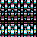 Mi Proyecto del curso: Diseño de estampados textiles. Un progetto di Belle arti, Design, Pattern design, Costume design e Graphic design di Viviana Acuña - 10.04.2018
