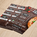 Flyer Pizza Jack. Un projet de Design graphique de David Eduardo Rodriguez Lema - 14.08.2017