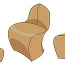 Concept cork chair. Un projet de Conception de produits , et Design industriel de Naira Fernández - 17.04.2018
