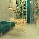 Proyecto Cafe India con influencias etnicas y tropicales . % Rebeca Arenzo tarafından hazırlanan İç Tasarım projesi - 04.18.2018