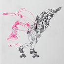 Ollie or Nothin' // Serigrafía dos tintas. Projekt z dziedziny Craft użytkownika pero Lorena - 23.04.2018