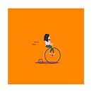 Gif bicicleta. Projekt z dziedziny Projektowanie graficzne użytkownika ANA + - 25.04.2018