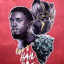 Hail to the King!. Pencil Drawing, Graphic Design, Traditional illustration, Digital Illustration, and Lettering project by Luis Azueta - 03.15.2018