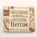 Fortalecimiento de actores para la restitución de tierras, cartilla. Un projet de Conception éditoriale et Illustration numérique de Silvia Trujillo - 27.04.2018