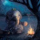 Elefantito. Un proyecto de Ilustración digital de Mariano Jofre - 25.04.2018