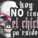 Print, mock up y camiseta real "Hoy no tengo el xixi pa` ruidos". Fine Arts, Design, Fashion Design, Graphic Design, and Traditional illustration project by Lara Cuerdo Cabrera - 04.29.2018