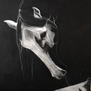 Light and Horse. Een project van Traditionele illustratie y Schilderij van Victoria Tosca - 30.04.2018