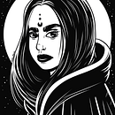 Black. Un proyecto de Ilustración tradicional, Ilustración digital e Ilustración vectorial de Carolina Valtuille - 07.05.2018