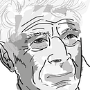 John Berger. Ilustração digital e Ilustração vetorial projeto de Angeles Gallar - 03.05.2018